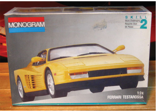Image result for monogram ferrari testarossa
