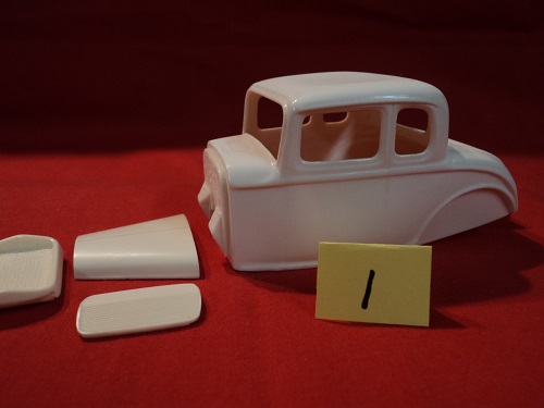 #001 Resin Body 1932 Ford Coupe w/Hood & Grill