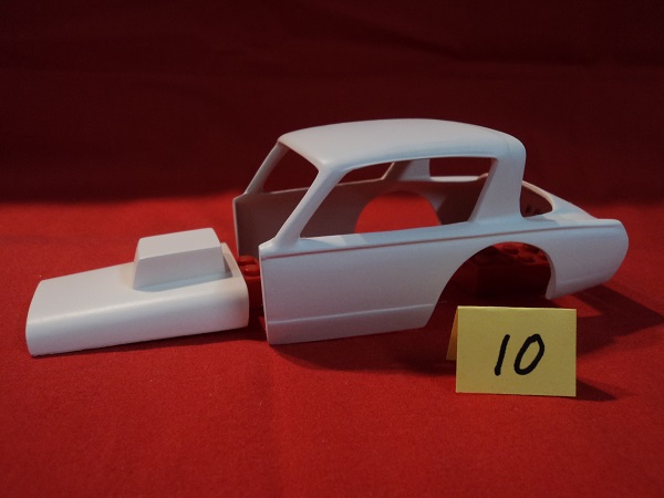 #010 Resin Body Barracuda Dirt Modified w/Hood