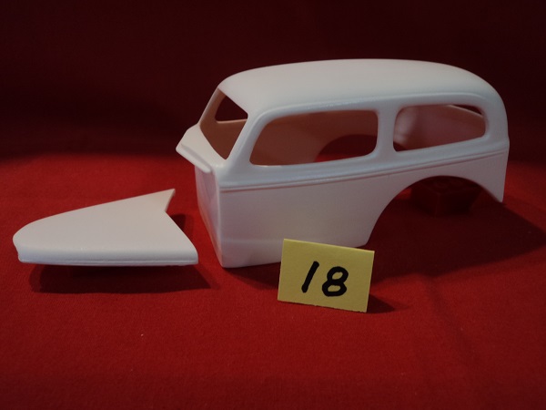 #018 Resin Body 1937 Chevy Coach Modified w/Hood