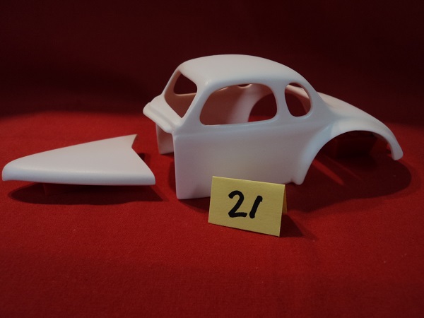 #021 Resin Body 1936 Chevy Pavement Coupe w/Hood