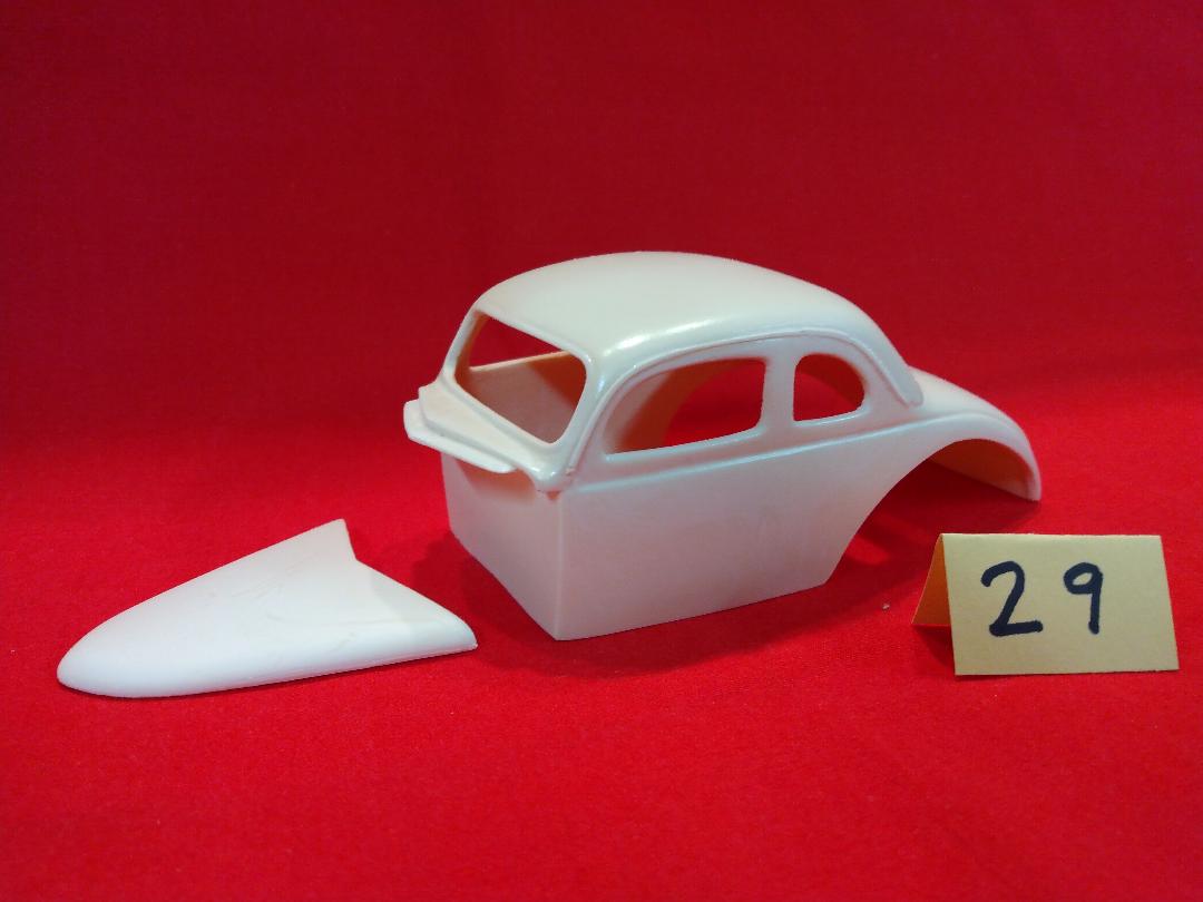 #029 Resin Body 1937 Ford Modified Coupe w/Hood