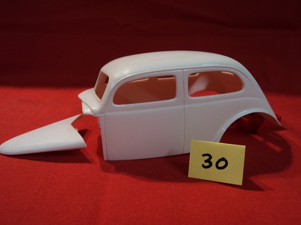 #030 Resin Body 1937 Ford Coach Sedan w/Hood