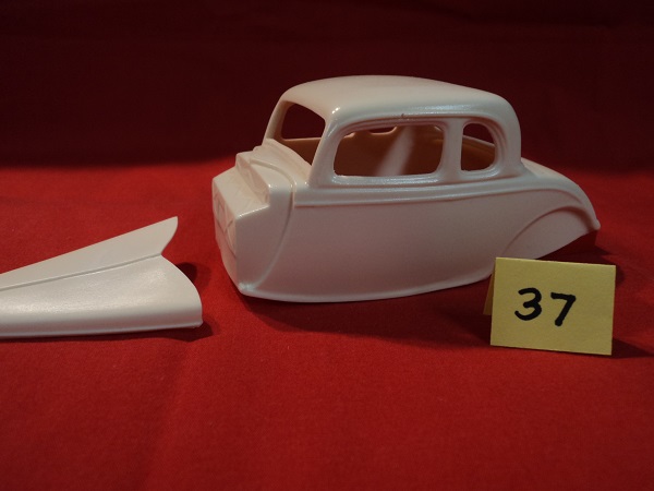 #037 Resin Body 1934 Ford 5 Window Stock Coupe w/Hood