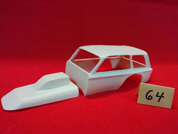 #064 Resin Body 1960 Corvair Wagon Modified w/Hood