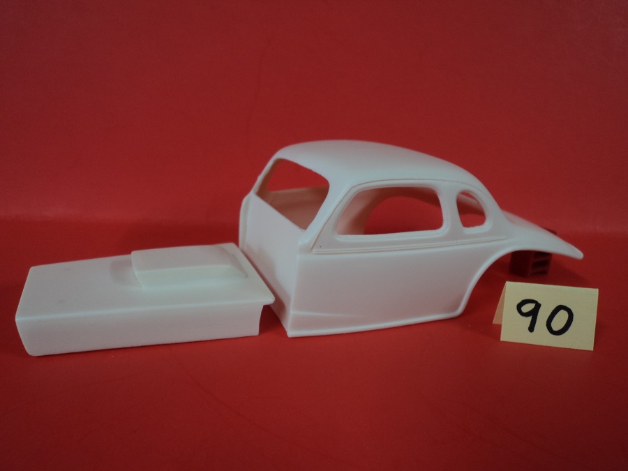 #090 Resin Body 1937 Chevy Pavement Coupe Modified w/Hood