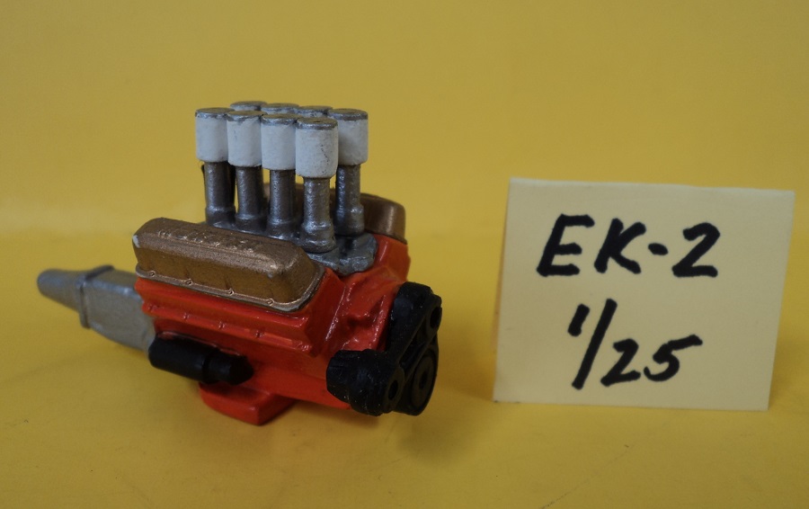 #EK-2 Resin 1/25th Chevy Big Block w/Hilborn Injectors - Powerslide ...