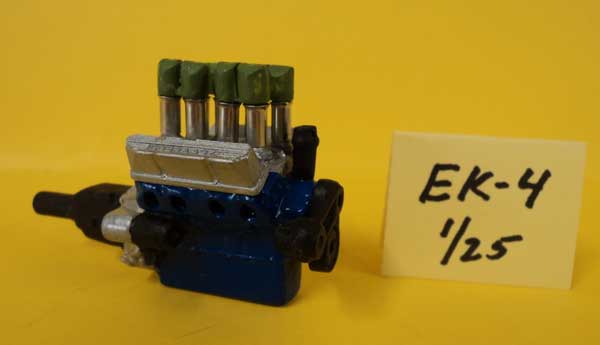 EK #4 Resin 1/25th Ford Big Block w/Hilborn Injectors & Foam Filters