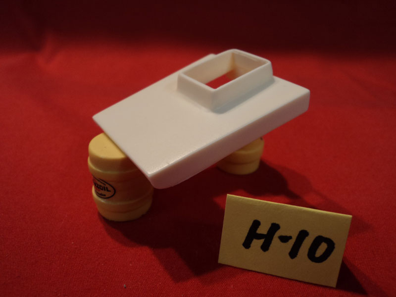 #H10 Resin Parts Small Open Modified Hood