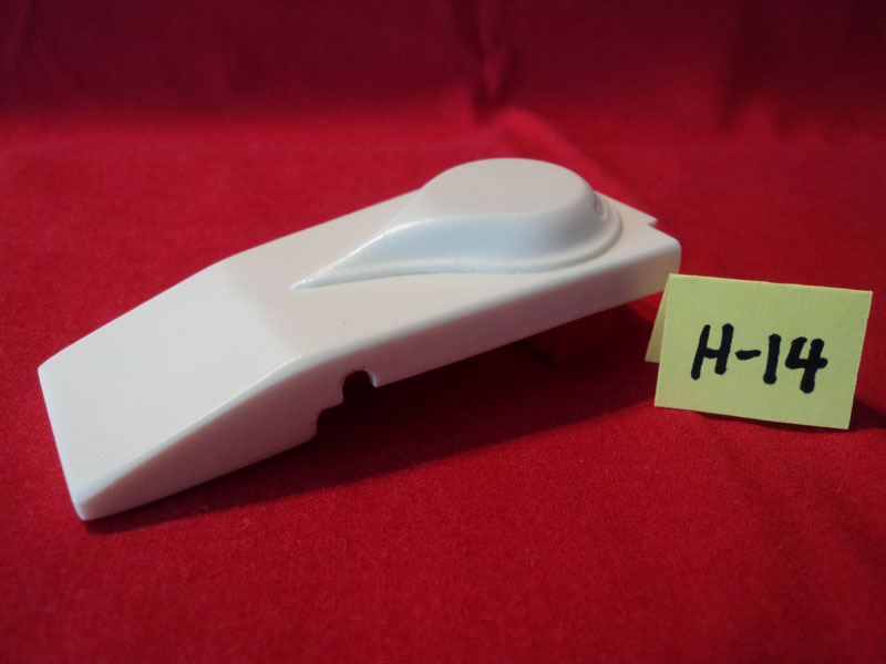 #H14 Resin Parts Pavement Thunderbolt Teardrop Modified Hood