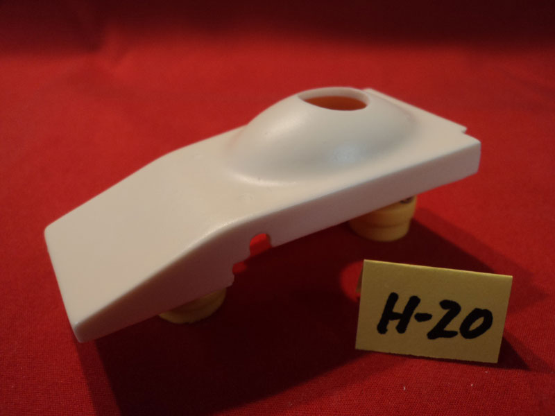 #H20 Resin Parts Pavement Bubble Modified Hood