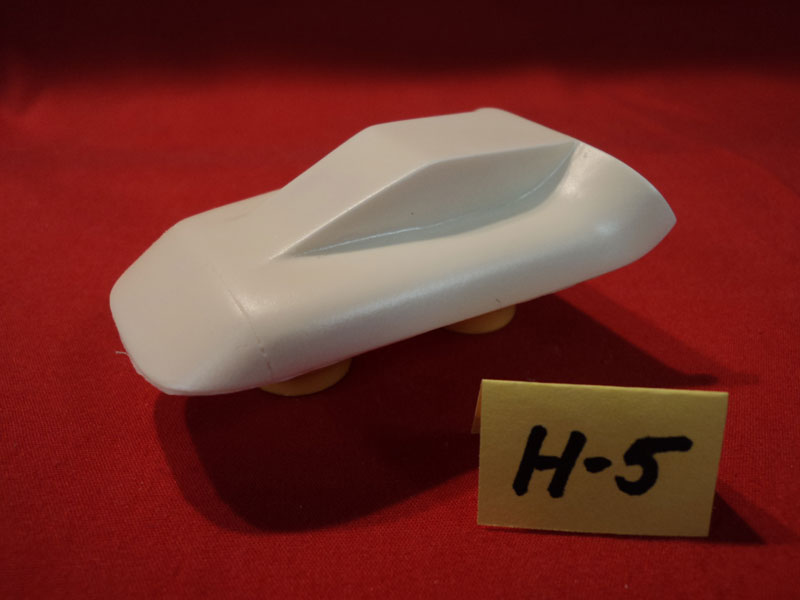 #H 5 Resin Parts Round Cowl Short Modified Hood