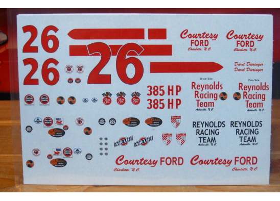 #26 Darel Dieringer 1962 Ford PPP