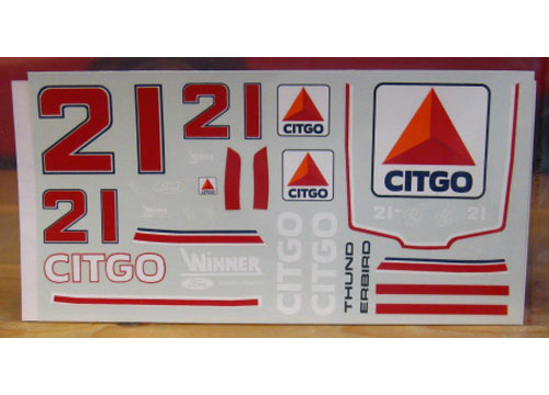 #21 Citgo Neil Bonnett 1989 JNJ