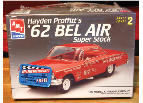 AMT Hayden Proffitt '62 Bel Air Super Stock Kit Sealed