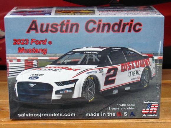 # 2 Austin Cindric 2023 Ford Mustang Salvino's JR Models Kit