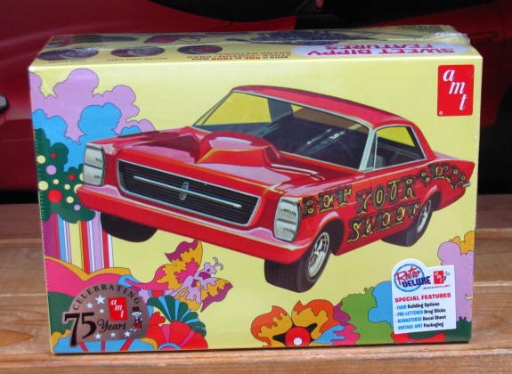 AMT 1966 Ford Galaxie w/Stock Car Parts New 2023 Issue Sealed