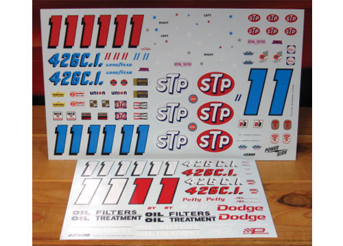 #11 Buddy Baker Charger 1971-72 1/16 Scale Powerslide #230