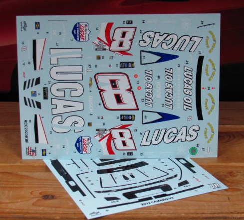 # 8 Lucas Oil Kyle Busch 2023 Camaro Powerslide