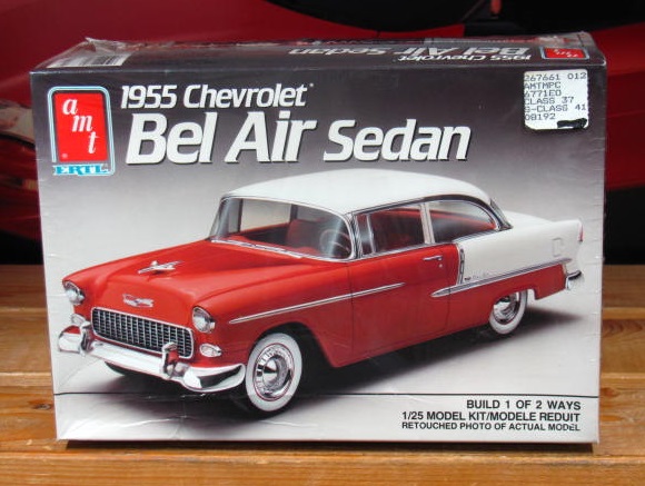 AMT 1955 Chevrolet Bel Air Kit 1989 Issue Sealed