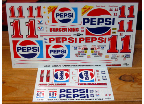 #11 Pepsi Darrell Waltrip 1983 Powerslide #245