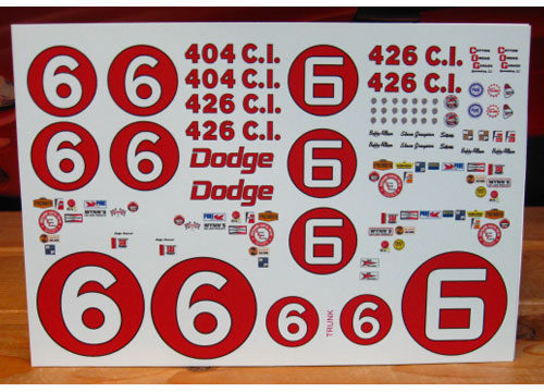 # 6 Dodge 1967 Cotton Owens Charger PPP