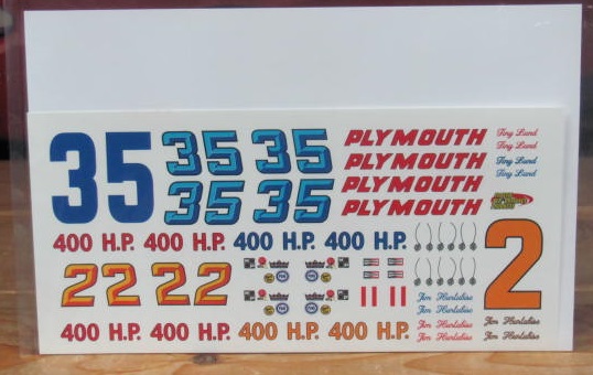 #35/2 Tiny Lund/Jim Hurtubise 1964 Plymouth PPP