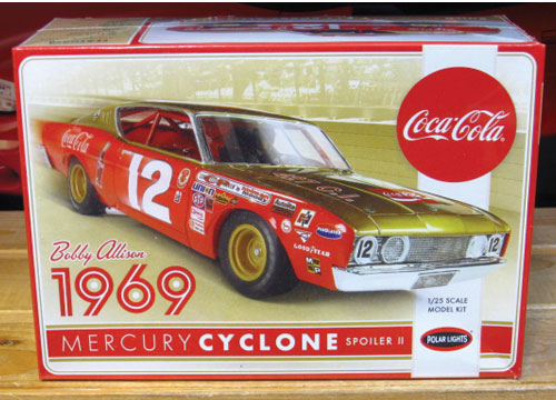 #12 Coca Cola Bobby Allison Cyclone Polar Lights Kit Sealed