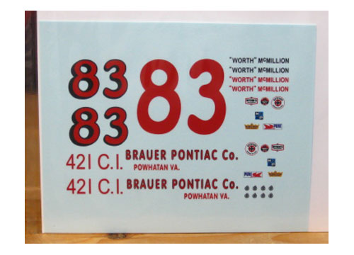 #83 Worth McMillion 1965 Pontiac PPP