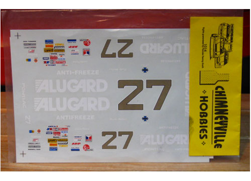 #27 Alugard Rusty Wallace 1986 Chimneyville