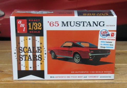 AMT 1965 Mustang Fastback 1/32 Scale Kit Sealed