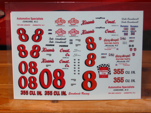 # 8 #08 Dale Earnhardt Nova & Ventura PPP