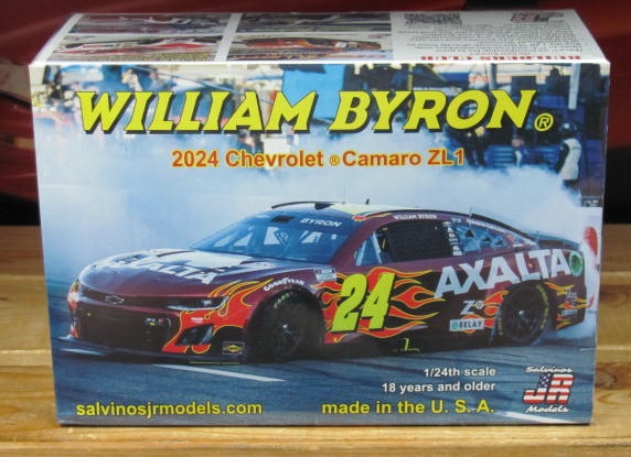 #24 Axalta William Byron 2024 Martinsville Winner Salvinos Kit Sealed