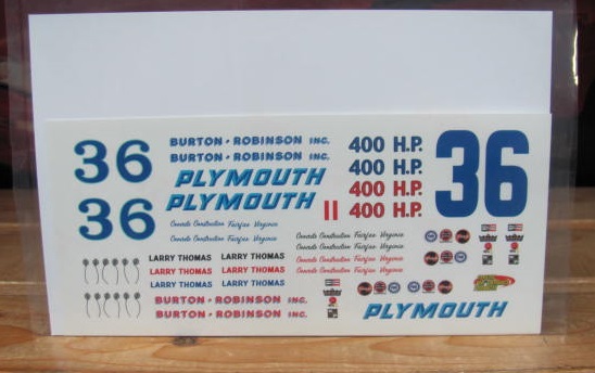 #36 Larry Thomas 1964 Plymouth PPP