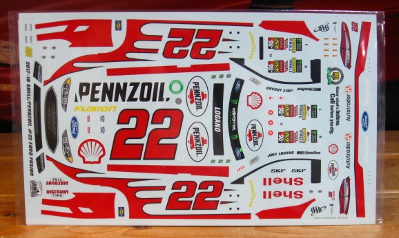#22 Shell Pennzoil Joey Logano 2018 ACE