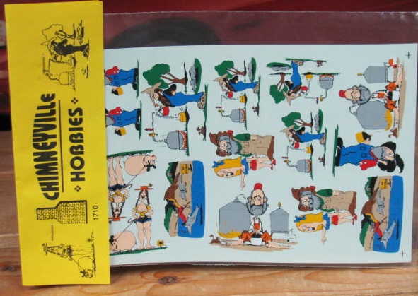 Cartoon Graphics Hillbilly Rednecks Chimneyville