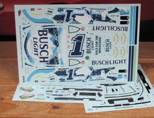 # 1 Busch Light "Fishing" Ross Chastain 2024 Camaro JWTBM