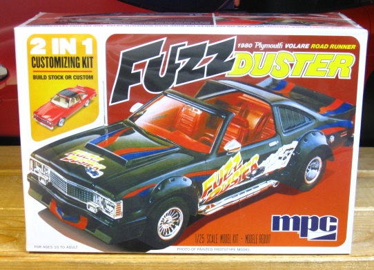 MPC 1980 Plymouth Volare "Fuzz Duster" Kit Sealed