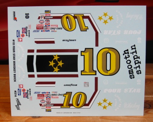 #10 Four Star Whiskey Buick Aubrey James Stroker Ace Powerslide #314