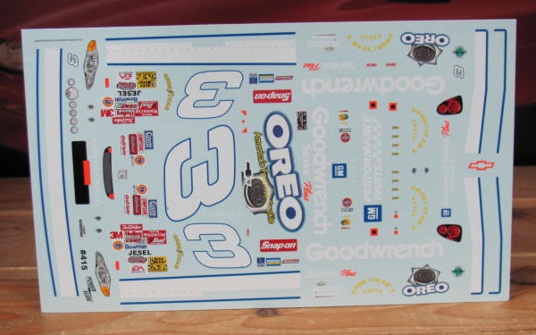 # 3 Goodwrench/Oreo Dale Earnhardt 2001 Powerslide #415