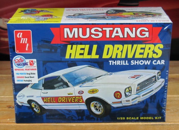 AMT Mustang Hell Drivers Thrill Show Car Sealed