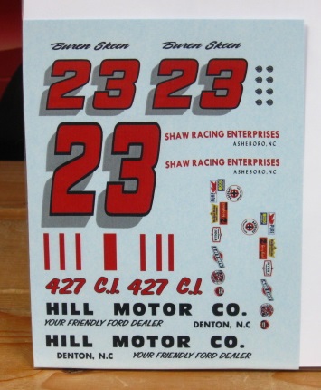 #23 Hill Motor Co Buren Skeen 1964 Ford PPP