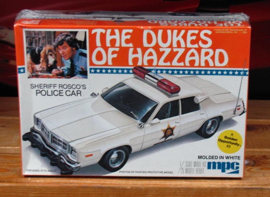 MPC Sheriff Rosco's Police Car Dukes of Hazzard Original 1982 Issue Sealed