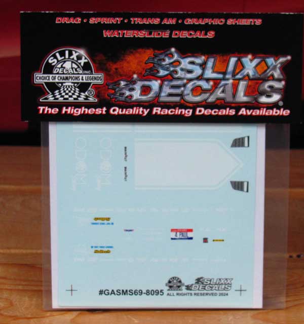 Slixx #8095 Gasser Mini Sheet 69