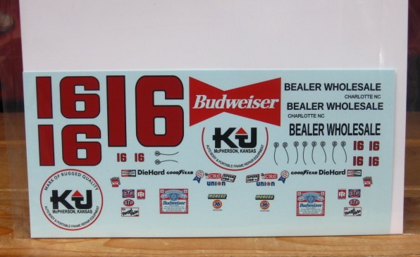 #16 Budweiser Olds Glenn Jarrett 1978 PPP