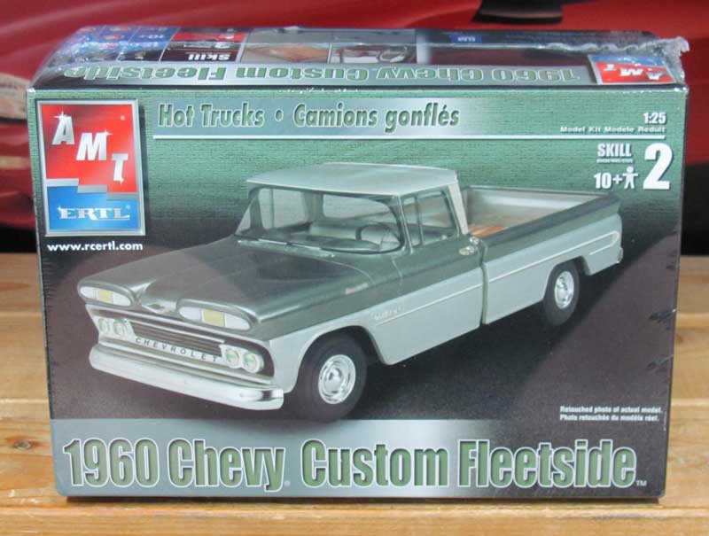 AMT 1960 Chevy Custom Fleetside Pickup Kit 2002 Issue Sealed