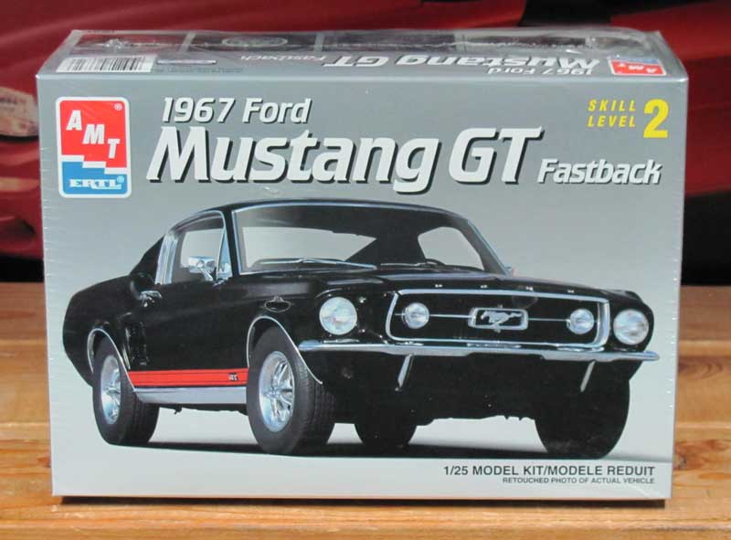AMT 1967 Ford Mustang GT Fastback Kit 1994 Issue Sealed