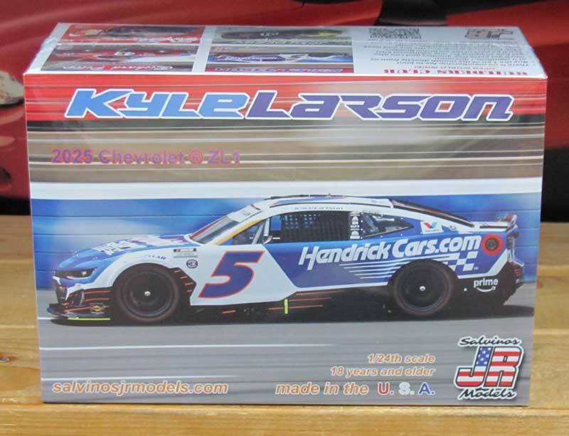 # 5 Kyle Larson Indy 500 Scheme 2025 Camaro Salvino's Kit Sealed