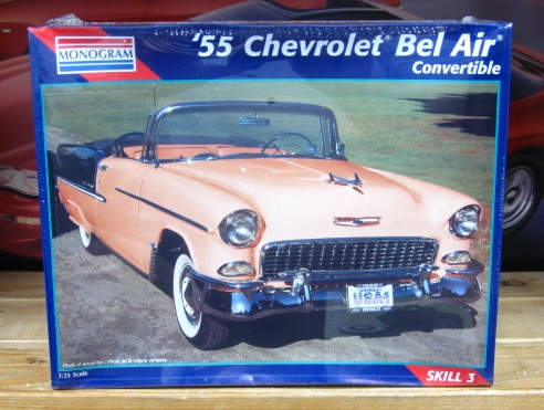Monogram 1955 Chevy Bel Air Convertible 1995 Issue Sealed