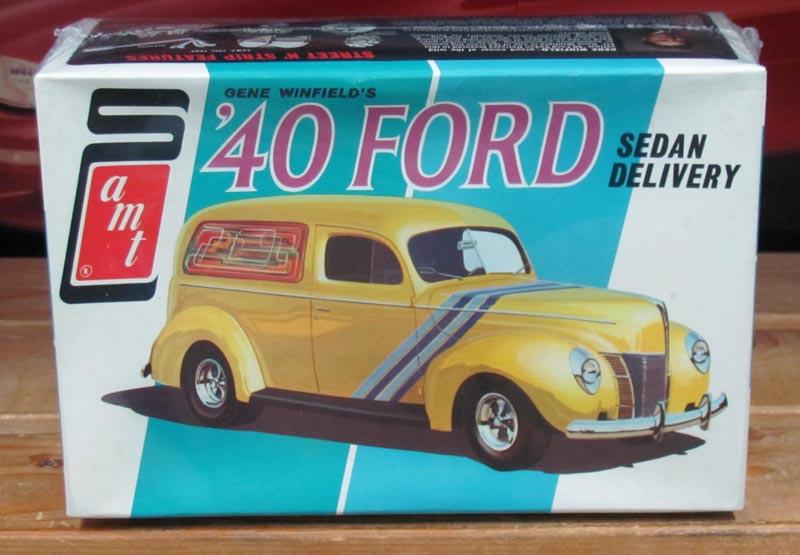 AMT 1940 Ford Sedan Delivery Rare Original 1968 Issue Sealed